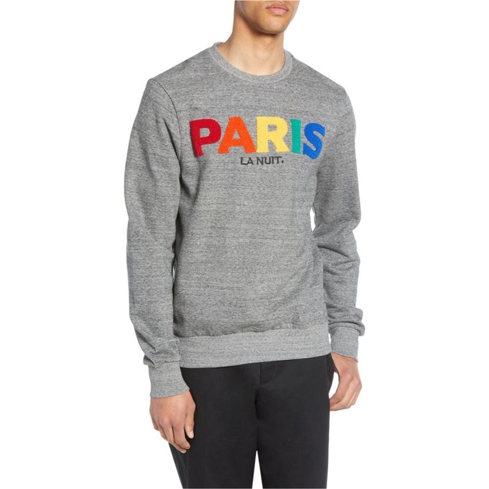 Elevenparis Mens Paris Boucle Sweatshirt, NWT